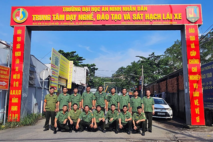Giáo viên dạy lái xe – Trường Đào tạo Lái xe Đại học An Ninh Nhân Dân - Thủ Đức